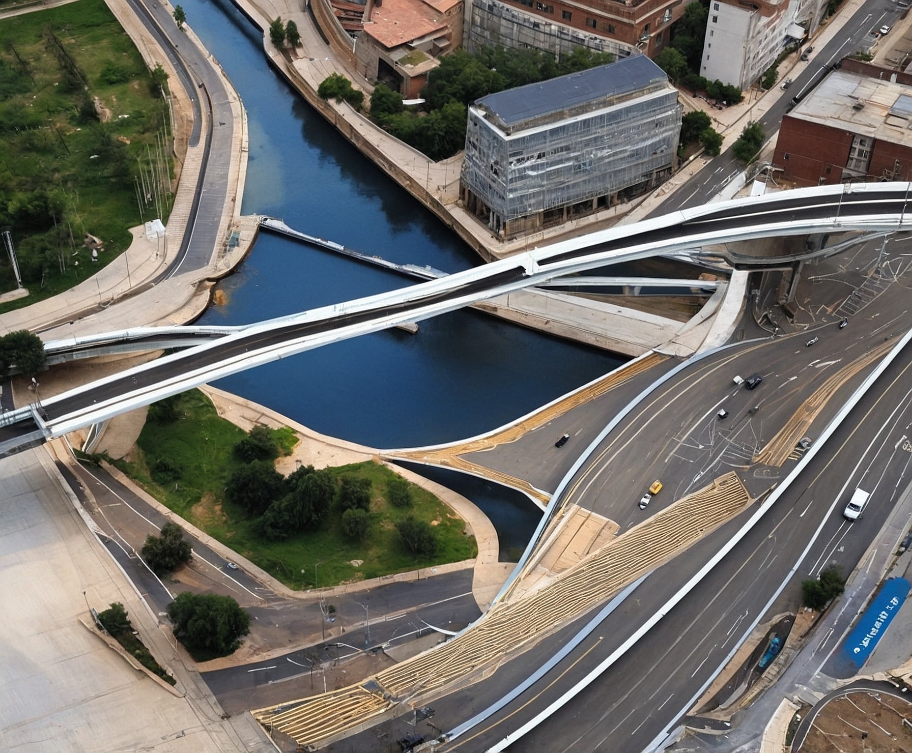 Puente urbano optimizado en zona metropolitana