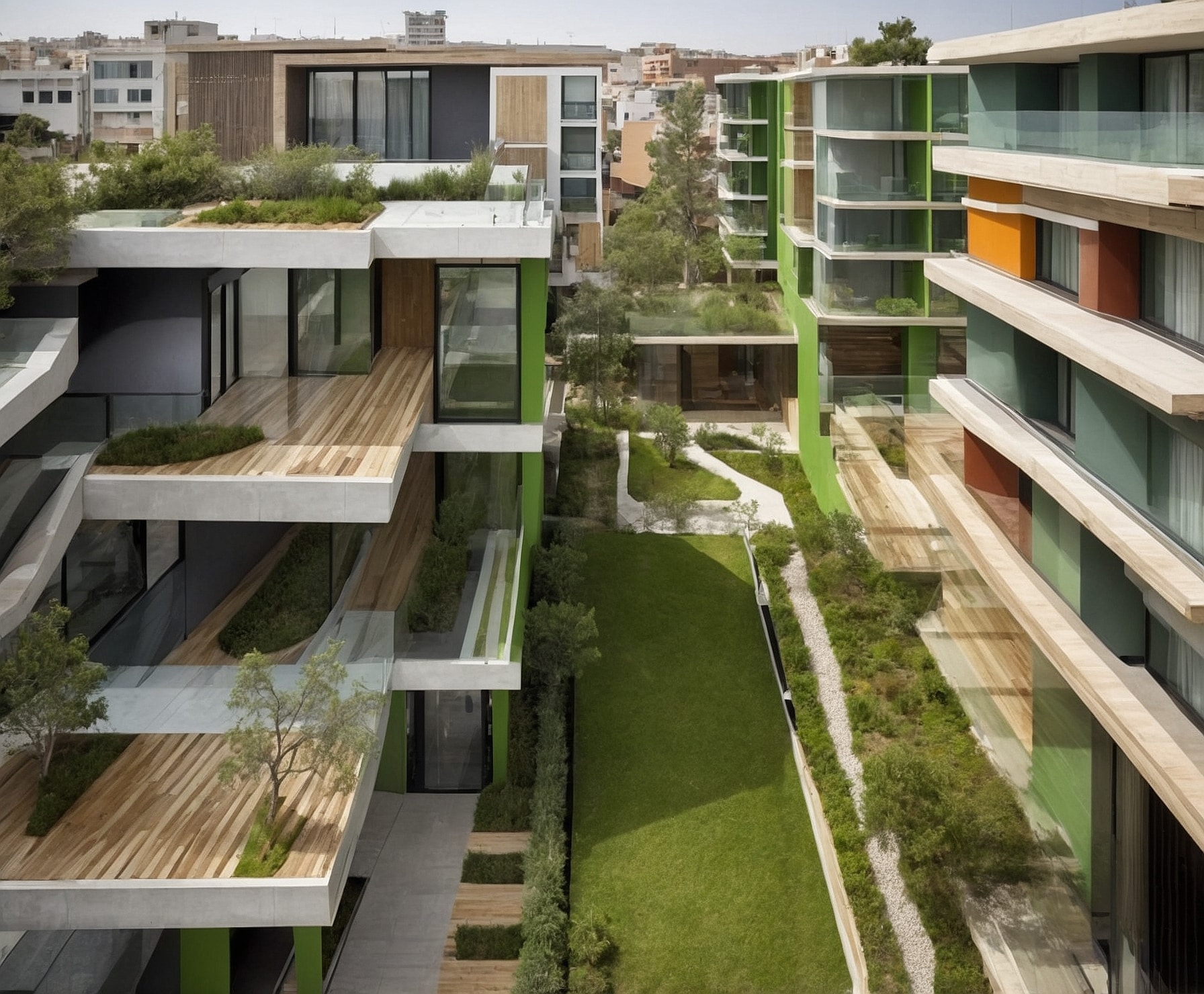 Estructuras sostenibles en zonas urbanas
